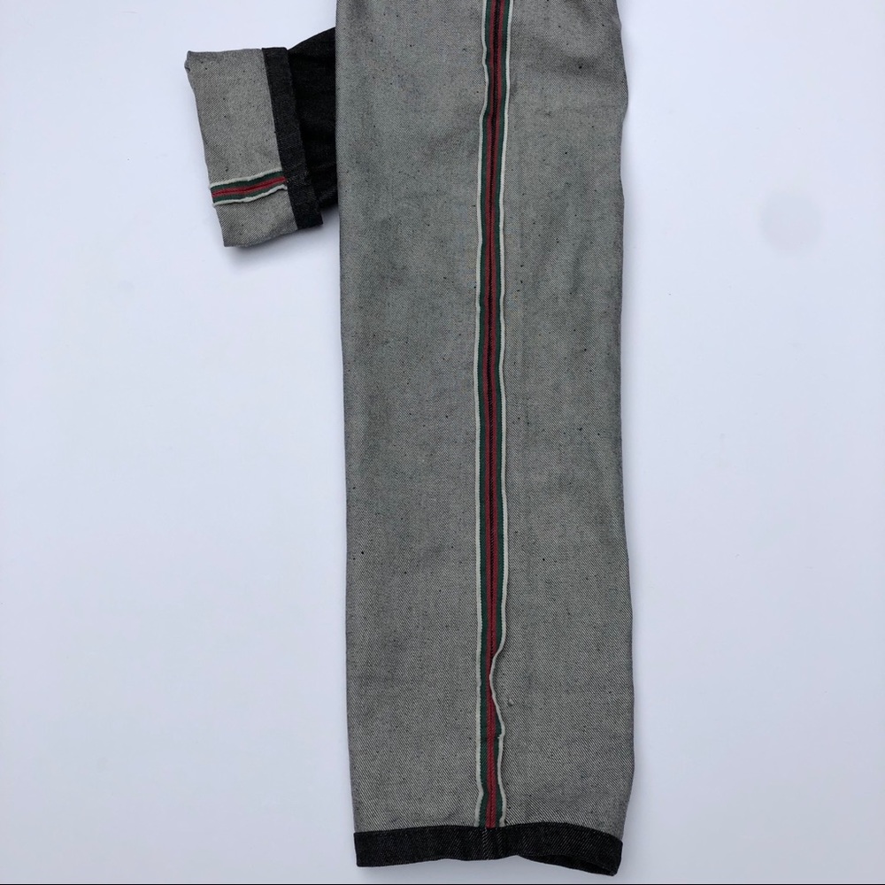 ⭐️HP🧜‍♀️ Gucci VTG Mid Rise Black Jeans EUC sz 40 - Picture 8 of 8